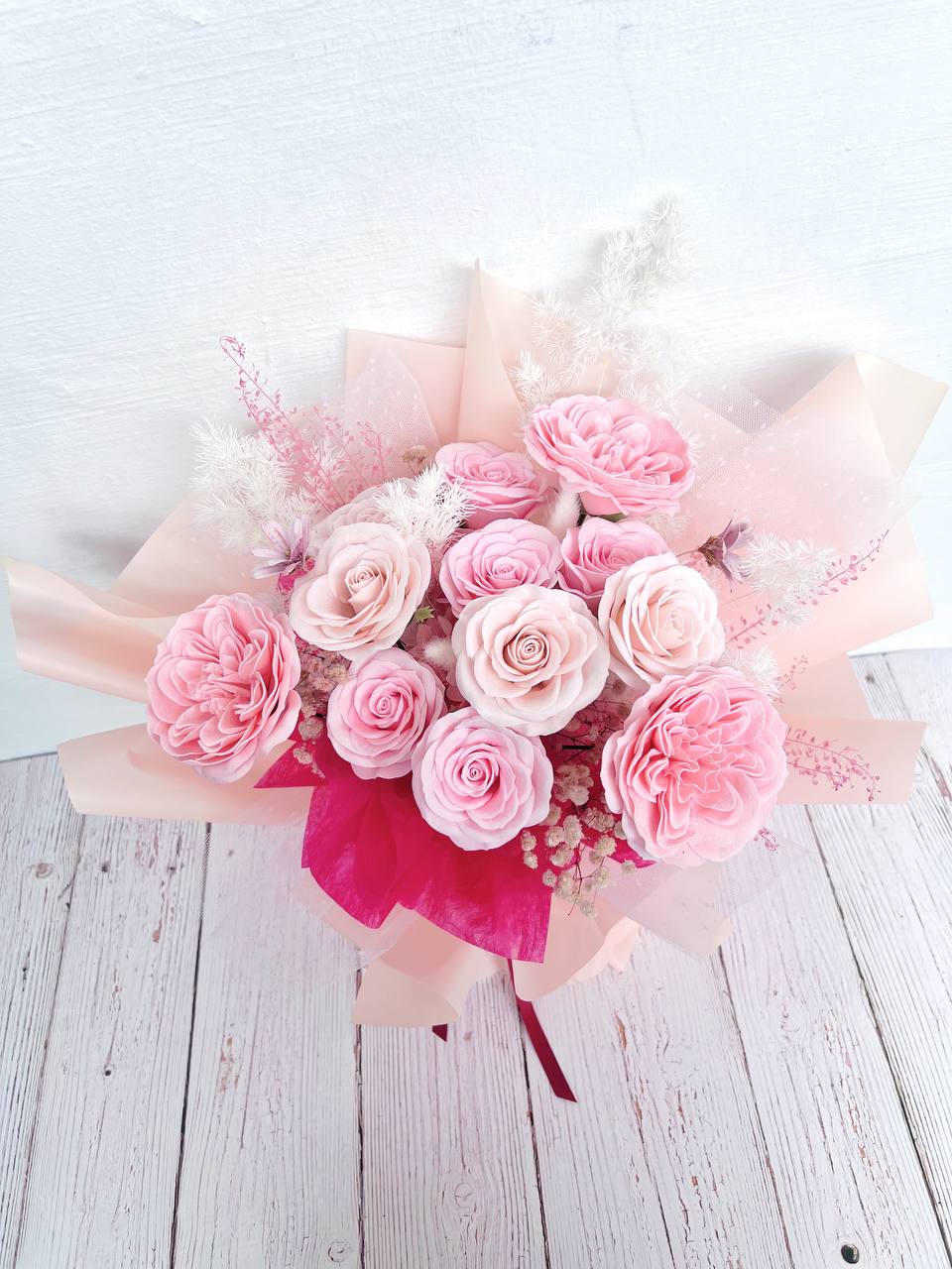 Sweetheart ( Soap Flowers )